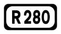 R280 road shield}}