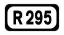 R295 road shield}}