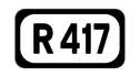 R417 road shield}}