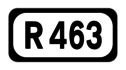 R463 road shield}}