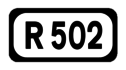 R502 road shield}}