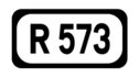 R573 road shield}}