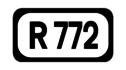 R772 road shield}}