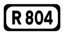 R804 road shield}}