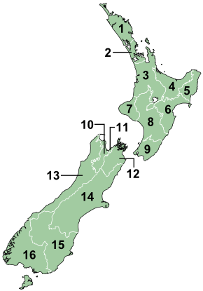 Regions of New Zealand