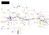 map showing the march from Rossbach to Leuthen