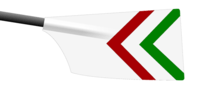 Image showing the rowing club's blade colours