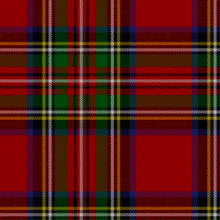  The Royal Stewart tartan