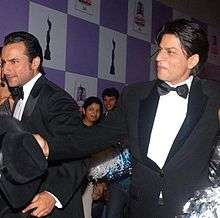 Shah Rukh and Saif posing