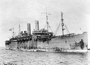 USS George Washington in United States Navy service during World War I