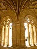 Partial view of the cloister