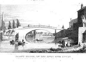 Sarah's Bridge, ca 1820