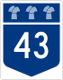 Highway 43 shield