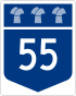 Highway 55 shield