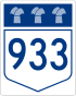 Highway 933 shield