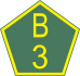 B3 road shield}}