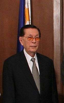 Senate President Juan Ponce Enrile