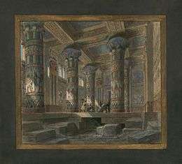 Set design by Philippe Chaperon for Act4 sc2 of Aida by Verdi 1880 Paris.jpg