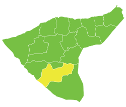 Al-Shaddadah Subdistrict in Syria