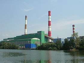 Photograph of the Shatura Power Station