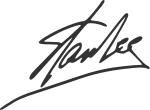 Signature of Stan Lee