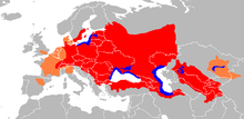 Wels catfish is native to central and eastern Europe, and introduced in western Europe