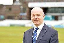 Simon Storey, Chief Executive of Derbyshire County Cricket Club.