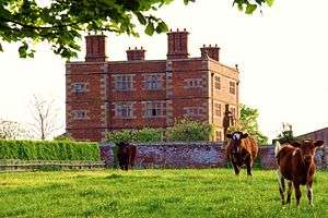 Country house in rural setting