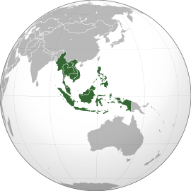 Map of Southeast Asia