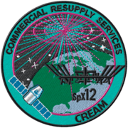 NASA SpX-12 mission patch