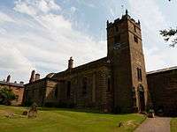 Photograph of St Andrew's Church in Weston, where Honora is buried. Taken in 2010