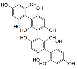 Chemical structure of tetrafucol A