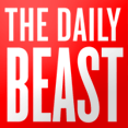 The Daily Beast's logo consists of the words "The Daily Beast" in white text on a red square.