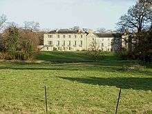 exterior of large country house