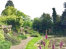 The rockery at Swaylands