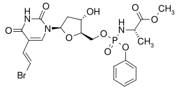 Skeletal formula of thymectacin