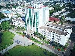 The central building of the Ho Chi Minh City University of Technology and Education