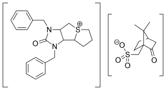 Skeletal formulas of trimetaphan camsilate