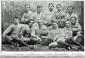 Team photo of the 1892 squad.