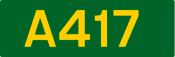 A417 shield