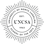 This is the seal of the University of North Carolina School of the Arts