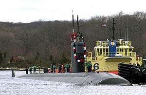 USS San Juan (SSN-751) returns to port