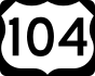 U.S. Route 104 shield