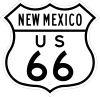 US 66 route marker