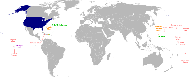 The United States and its territories