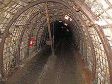 Underground mine.