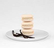 Macarons (vanilla flavor)