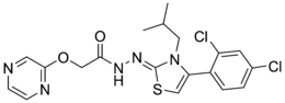 Skeletal formula of WAY-208,466