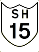 State Highway 15 shield}}