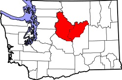 Map of Wenatchee Metropolitan Area